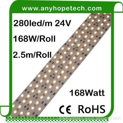 Hot selling decoration super brightness 67.2w lighting led warm white